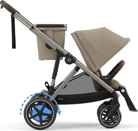 Cybex e-Gazelle S Taupe Frame almond beige 2024