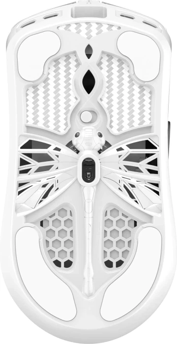 Arbiter Studio Tenko AKITSU Medium Carbon Fiber 8K Wireless Mouse weiß, USB