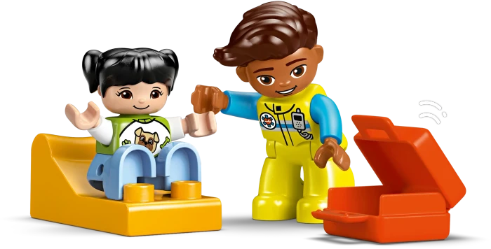 LEGO DUPLO - Rettungswagen mit Fahrer