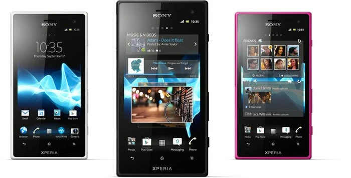 Sony Xperia acro S schwarz