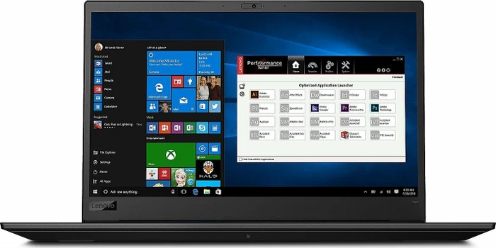 Lenovo ThinkPad P1, Core i7-8750H, 16GB RAM, 256GB SSD, Quadro P1000, DE