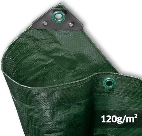 Noor Hobby Garten-Abdeckplane grün, 3x4m, 120g/m²