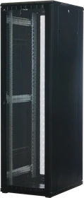 Rockstable 19" Serverschrank 42HE, Gitternetztür, IP2X, schwarz, 800mm tief