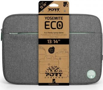 Port Designs Yosemite ECO Sleeve 14" Notebooktasche, grau