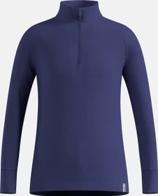 Odlo Active Warm Eco Half-Zip Funktionsshirt langarm skipper blue (Junior)