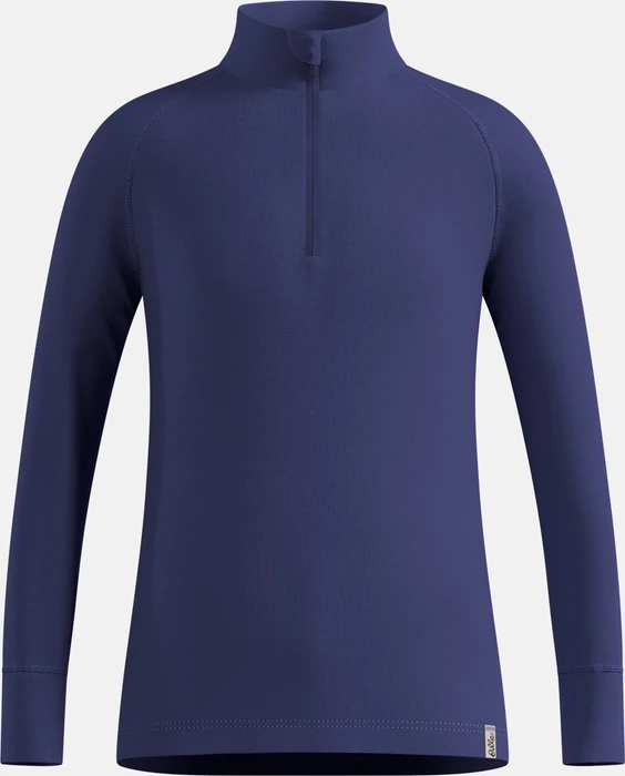 Odlo Active Warm Eco Half-Zip Funktionsshirt langarm skipper blue (Junior)