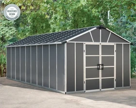 Palram Canopia Yukon 11x21.3 Gerätehaus grau