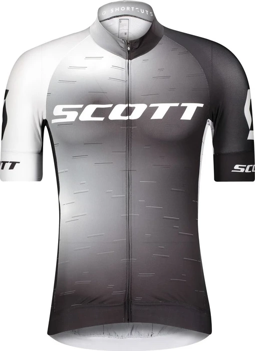 Scott RC Pro Trikot kurzarm weiß/schwarz (Herren)