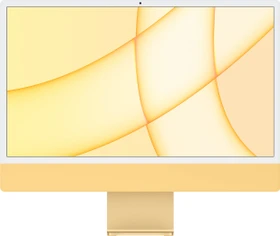 Apple iMac 24", gelb, M1 - 8 Core CPU / 8 Core GPU, 8GB RAM, 256GB SSD, EN, 1Gb LAN [2021]