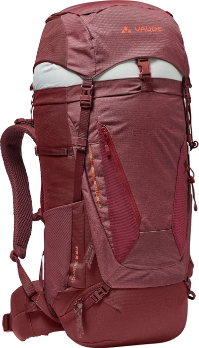 Vaude Asymmetric 48+8 Modell 2022 dark cherry (Damen)