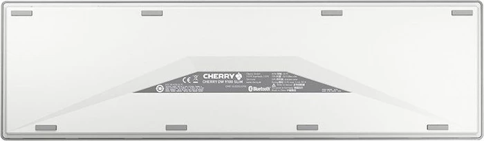 Cherry DW 9100 Slim weiß/silber, USB/Bluetooth, BE