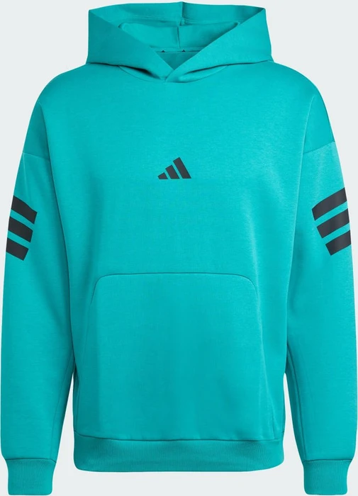 adidas Future Icons 3-Streifen Hoodie pure teal (Herren)