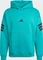 adidas Future Icons 3-Streifen Hoodie pure teal (Herren) Vorschaubild
