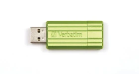 Verbatim Store 'n' Go PinStripe 16GB grün, USB-A, USB 2.0