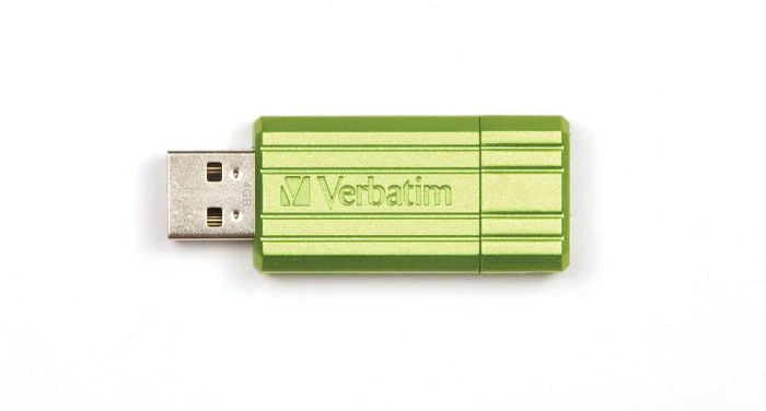 Verbatim Store 'n' Go PinStripe 16GB grün, USB-A, USB 2.0