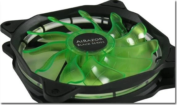 LC-Power AiRazor Black Series grün, 120mm
