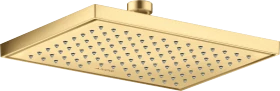 Hansgrohe AXOR ShowerSolutions Kopfbrause 245/185 1jet brushed goldoptik