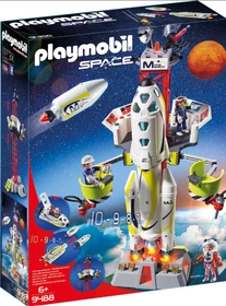 playmobil Space Mars-Rakete mit Startrampe
