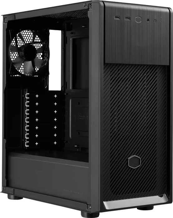 Cooler Master Elite 500 schwarz, Glasfenster