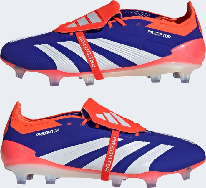 adidas Predator Elite Fold-Over Tongue FG lucid blue/cloud white/solar red