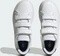 adidas Advantage Court Lifestyle Hook-and-Loop cloud white/core black/silver metallic (Junior) Vorschaubild