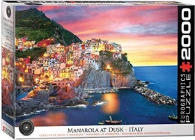 Eurographics Manarola at Dusk Italy