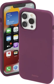 Hama Cover MagCase Finest Feel Pro für Apple iPhone 13 Pro Bordeaux