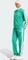 adidas Essentials 3-Streifen Trainingsanzug semi court green (Damen) Vorschaubild