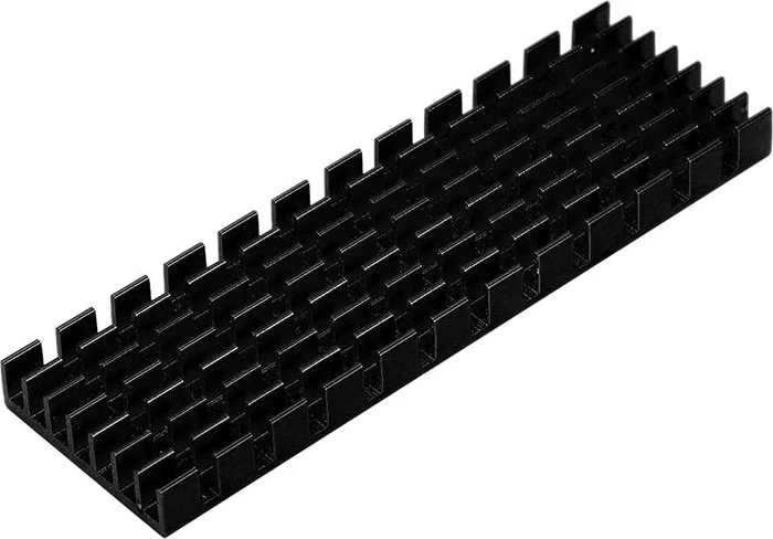 M.2 2280 Alu, einseitiger Kühler für SSDs, schwarz (verschiedene Markenbezeichnungen)