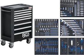 BGS technic Profi Werkzeugwagen bestückt inkl. 234-tlg. Zubehör