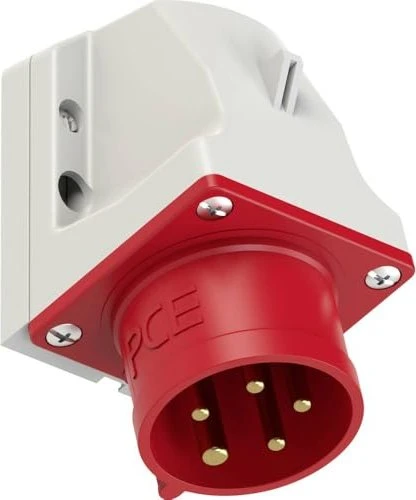 PCE Wandgerätestecker 400V 16A IP44