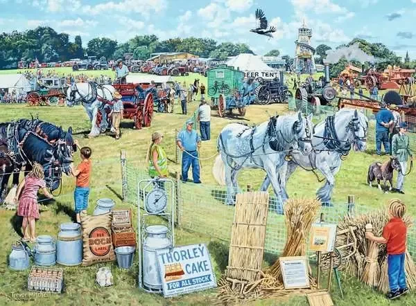 Ravensburger Puzzle Glückliche Tage Nr.3 Nostalgie auf dem Land