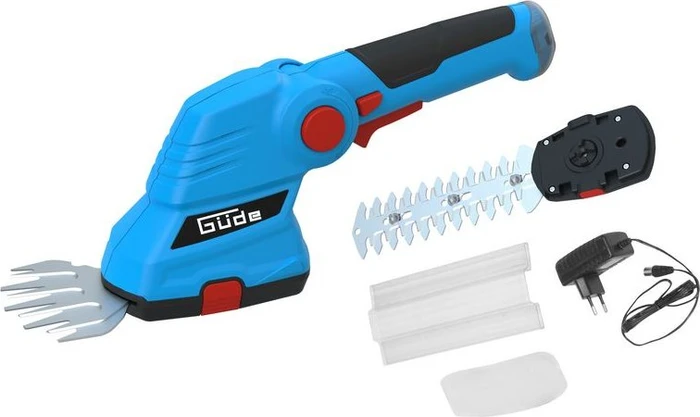 Güde GPS 7.2V-1.5 Li-Ion Akku-Gras-/Strauchschere inkl. Akku 1.5Ah