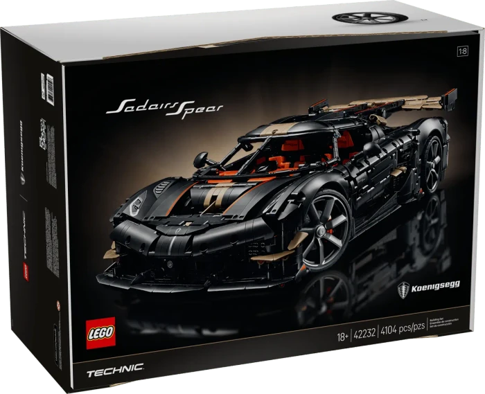 LEGO Technic - Koenigsegg Sadair's Spear Hypercar