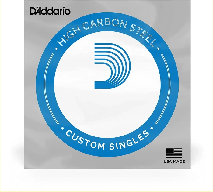 D'Addario Single Plain Steel 012