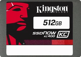 Kingston SSDNow KC400 512GB, 2.5" / SATA 6Gb/s