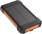 LogiLink Solar Powerbank 6000mAh Taschenlampe 2x USB-A schwarz/orange Vorschaubild