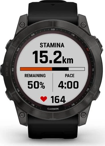 Garmin Fenix 7X Sapphire Solar slate grey titanium/black
