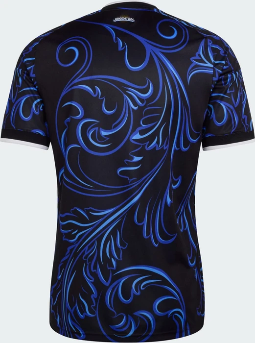 adidas FIFA WM 2026 Argentinien Auswärtstrikot kurzarm black/lucid blue/blue burst (Herren)