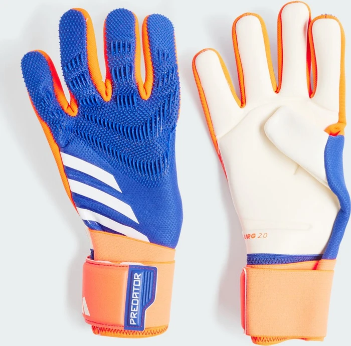 adidas Predator Competition Torwarthandschuhe lucid blue/solar red/white