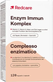 Redcare Enzym Immun Komplex Kapseln, 120 Stück