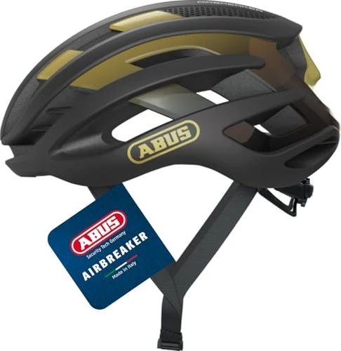 ABUS AirBreaker Helm schwarz/gold