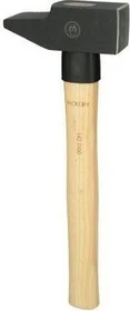 KS Tools Schlosserhammer Hickorystiel, 1.00kg französische Form