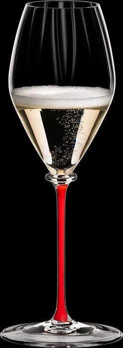 Riedel Fatto A Mano Performance Champagnerglas rot