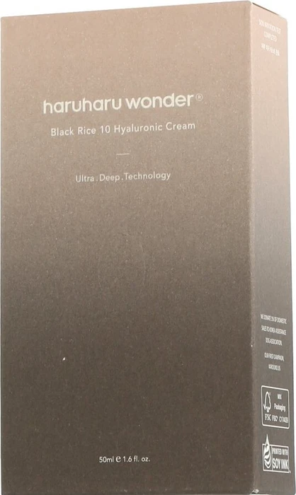 Haruharu Wonder Black Rice 10 Hyaluronic Gesichtscreme