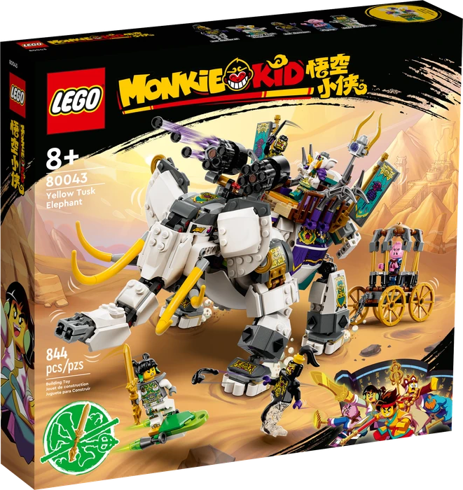 LEGO Monkie Kid - Yellow Tusk Elephant