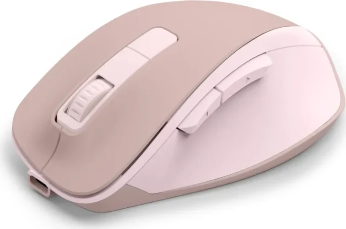 Hama MW-500 Ergonomic Silent Wireless rosa, USB