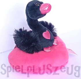 Nici Love Classic Schwarzer Love Schwan auf Herz 15cm