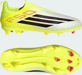 adidas F50 League Laceless FG/MG team solar yellow 2/core black/lucid red (Junior)