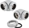 Corsair Hydro X Series XF Hardline, OD Fitting 90° 14mm, chrome, 2er-Pack Vorschaubild
